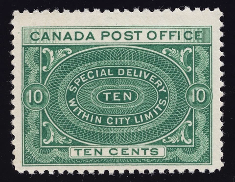 Canada Scott E1 Mint NH OG Lot # AC7051 Cover