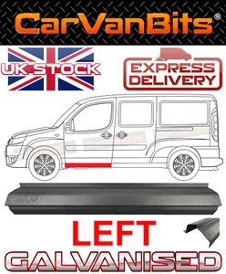 PARA FIAT DOBLO 2001-2010 DEBAJO DEL UMBRAL DE LA PUERTA DELANTERA REPARACIÓN PANEL DE CARROCERÍA LATERAL IZQUIERDO - Imagen 1 de 6