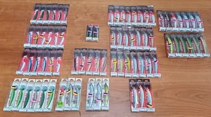 75 x YO ZURI CRYSTAL MINNOW VARIOUS LURE BUNDLE (NEW OLD STOCK) - Picture 1 of 8