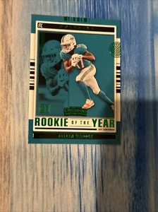 2021 Panini Contenders #ROY-JWA Jaylen Waddle Rookie Of The Year Card DOLPHINS - Picture 1 of 2