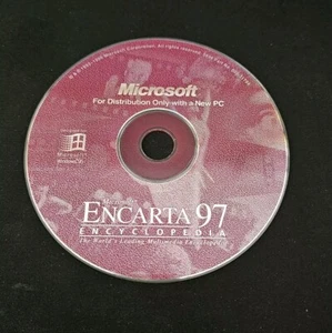 Microsoft Encarta 97 Encyclopedia (PC, 1996) Disc Only - Picture 1 of 2