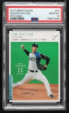 2017 BBM Fusion Shohei Ohtani (Pitching) #097.1 PSA 10 GEM MT