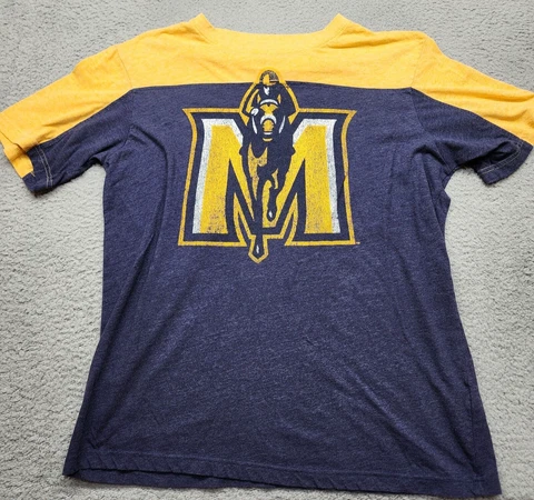 Murray State Shirt Mens XL Navy Short Sleeve Racers Cover
