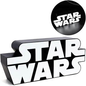 Paladone Star Wars Logo Leuchte, Wandhalterung und freistehend, offiziell lizenziert - Bild 1 von 10