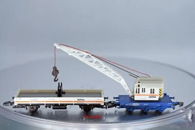 Marklin SBB-CFF Sersa Crane Car Set Crane/Tender/Support Z Scale Z Gauge Märklin - Image 1 of 4