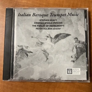 ITALIAN BAROQUE TRUMPET MUSIC Stephen Keavy / Steele-Perkins CD MHS - Picture 1 of 4