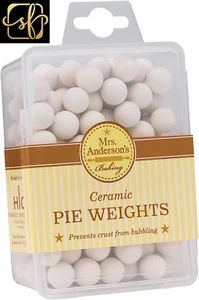 HIC Harold Import Mrs. Anderson'S Baking Ceramic Pie Weights - Picture 1 of 1