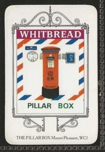 WHITBREAD-INN SIGNS LONDON 1973 (15 SET)-#15- THE PILLAR BOX - MOUNT PLEASANT - Picture 1 of 2