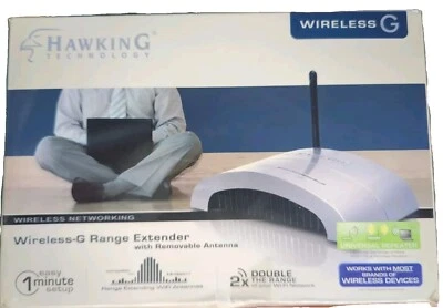 Extensor de alcance inalámbrico Hawking Technology HWREG1 con antena extraíble  Foto 1 de 4