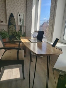 Surfbrett Kiteboard Tisch Schreibtisch Couchbeidtisch Wohnkultur - Bild 1 von 10