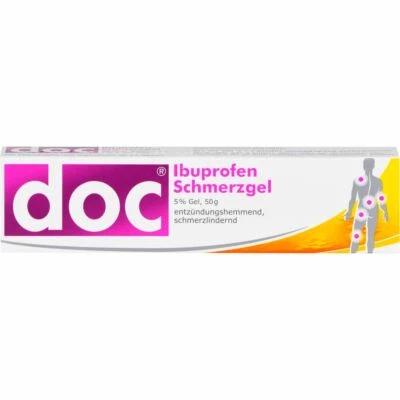 HERMES ARZNEIMITTEL GMBH DOC IBUPROFEN Schmerzgel 5% 50 g PZN05853351