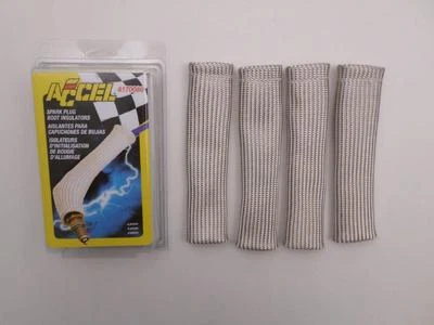 Accel 170086 EXTREME HEAT 4 Pack Spark Plug Wires Boot sleeving Insulators - Image 1 of 4