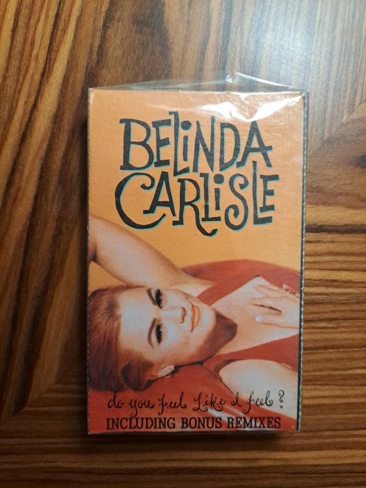 Belinda Carlisle Do You Feel Like I Feel Cassette Single Collectors Item  - Image 1 of 4