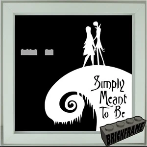 RIBBA or Sannahed frame to display Lego Jack and Sally Minifigures - Picture 1 of 1