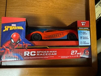 Carro de corrida Spider-Man RC alta velocidade 32 pés distância função completa Marvel EM CAIXA - Imagem 1 de 4
