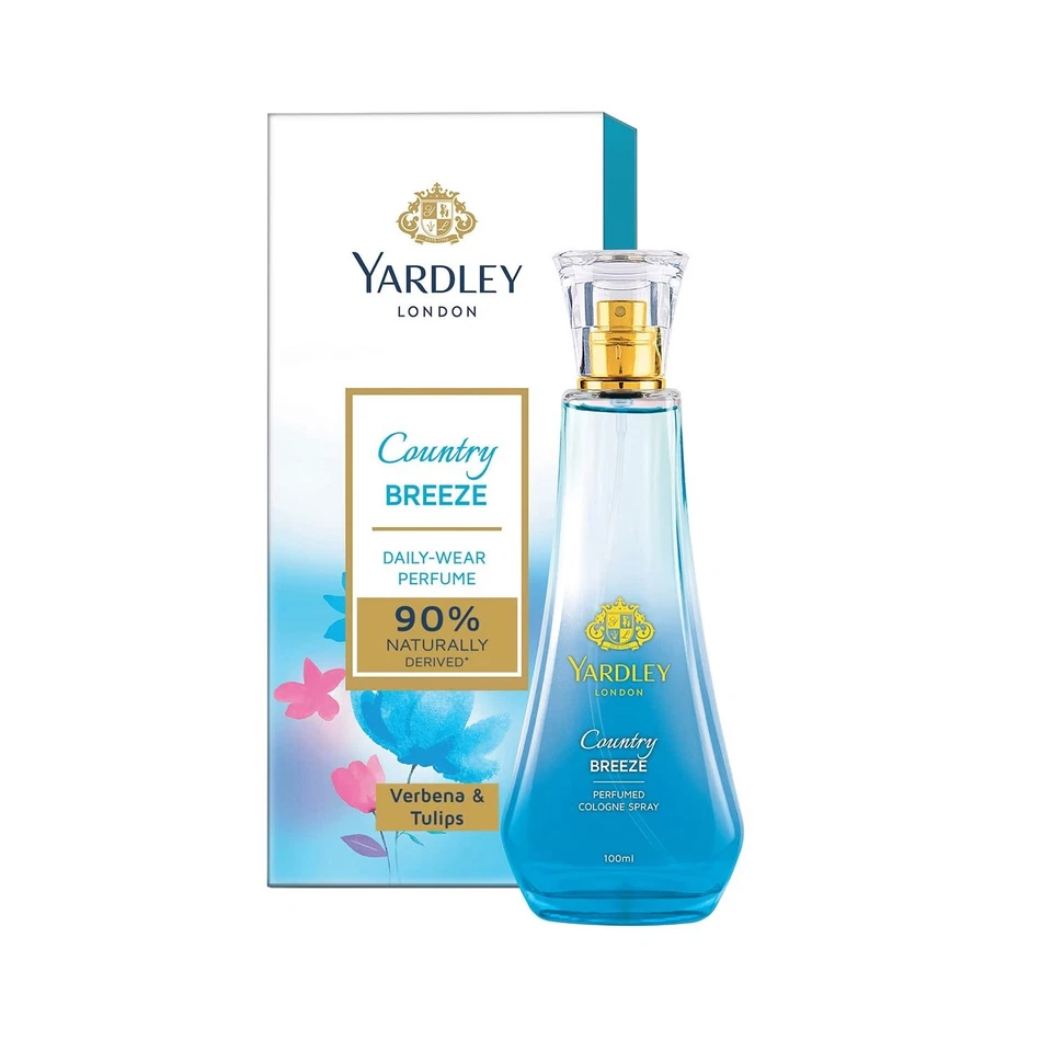 Yardley London Country Breeze Perfume| Floral Fruity Scent 100ml - image 1 of 1