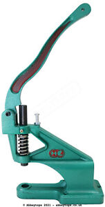 Green Hand Press Machine for Fixing Press Studs Eyelets Rivet Leathercraft