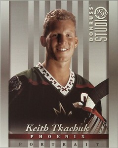 1997-98 Studio Portraits 8x10 #8 Keith Tkachuk - Phoenix Coyotes