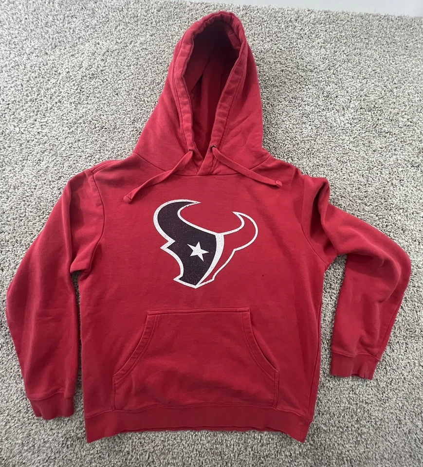 Houston Texans Hoodie Mens Medium #15 Fuller NFL Football Sweatshirt - Image 1 of 4