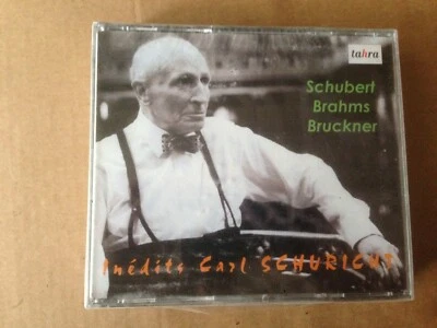 INEDITS CARL SCHURICHT SCHUBERT / BRUCKNER / BRAHMS TAHRA 592-594 3CD NEW!!! - Image 1 of 2