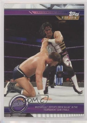 2019 Topps WWE Road to Wrestlemania Mustafa Ali Drew Gulak #51 - Image 1 of 2