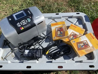 Epson PictureMate Deluxe 500 Photo Printer Paper, Cords & Accessories UNTESTED - Image 1 of 4