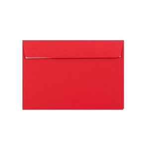 162 x 229 Bright Red C5 Envelope | Peel/Seal | 120gsm Straight Flap Envelope - Picture 1 of 3