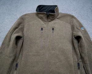 Kuhl Interceptr Fleece Jacket Womens M Brown Super Soft Full Zip Outdoor Hike - Picture 1 of 10