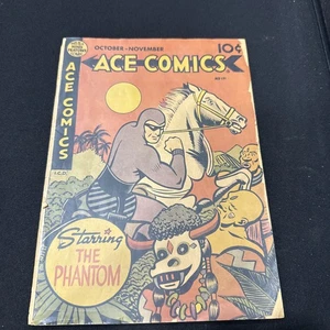 Ace Comics #151 (1949) Seltenes spätes Phantom-Cover! NIEDRIGE ZÄHLUNG! Gralsschlüssel - Bild 1 von 4
