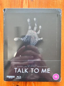 TALK TO ME - Limited Edition Embossed 4K UHD + Blu-ray SteelBook (UK VERSION) - Picture 1 of 15