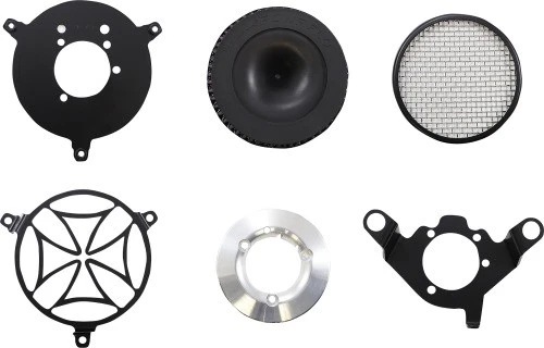 Kit de limpador de ar Cobra - Cross - Bicicleta de rua preta motocicleta 606-0102-02B-SB - Imagem 1 de 4