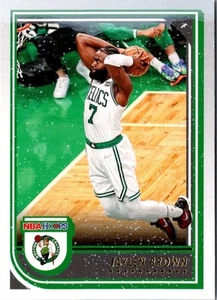 Tarjeta de baloncesto 2022 Hoops verde neón Jaylen Brown #2 Boston Celtics - Imagen 1 de 2