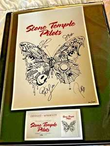 Stone Temple Pilots Poster – Signed Reprint 106/1000 Limited 19x13 - Picture 1 of 2
