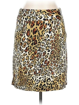 Женская золотистая повседневная юбка Adrienne Vittadini 10 - Изображение 1 из 2