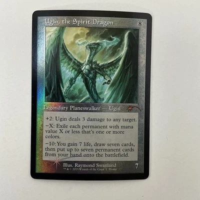 MTG Ugin, The Spirit Dragon (1) *Foil Retro* Festival In A Box MT/NM Free Ship - Image 1 of 3