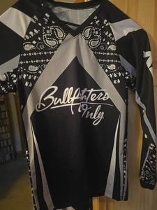 Gebrauchte Bullfighters Only BFO LANGARM SCHWARZ/WEISS HOOEY MARKE ERWACHSENE S? - Bild 1 von 5