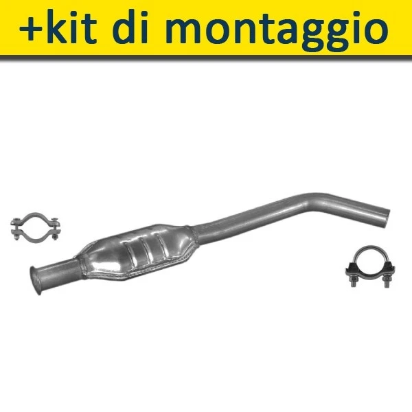 Silenziatore Marmitta Centrale+ per RENAULT MEGANE I 1.6 1.9 D 2.0 1998-2002 - Immagine 1 di 1
