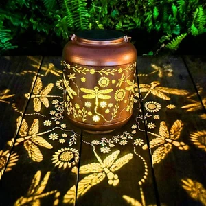 Solar Lanterns Outdoor, Waterproof Hanging Solar Lantern Garden Decor, Solar ... - Picture 1 of 9