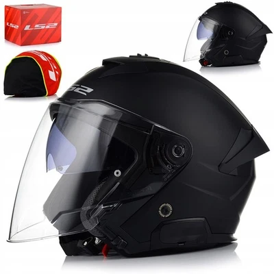 Motorradhelm Jethelm | LS2 OF618 VERSO II | Jethelm Rollerhelm XS-3XL ECE 22-06 - Bild 1 von 4