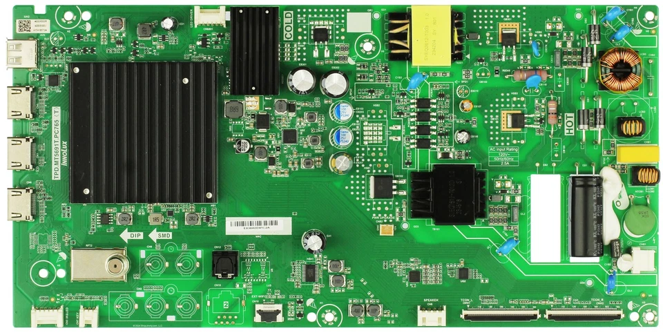 Placa principal/fuente de alimentación Vizio 6M03A000EX00J V4K50M-0809 Foto 1 de 2