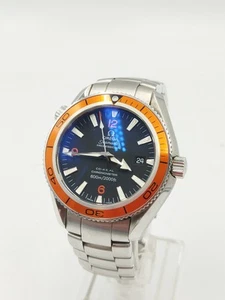 Omega Seamaster Planet Ocean Orange 42mm Automatic Co-Axial Chrono 600M 168 1653 - Picture 1 of 24