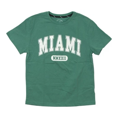 Art Class Boy's Miami Short Sleeve Green Graphic T-Shirt, Medium (8/10) - Image 1 of 4
