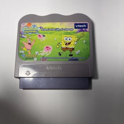 Vtech V.Smile Game - Spongebob - A Day in the Life of a Sponge cartridge only - Image 1 of 2