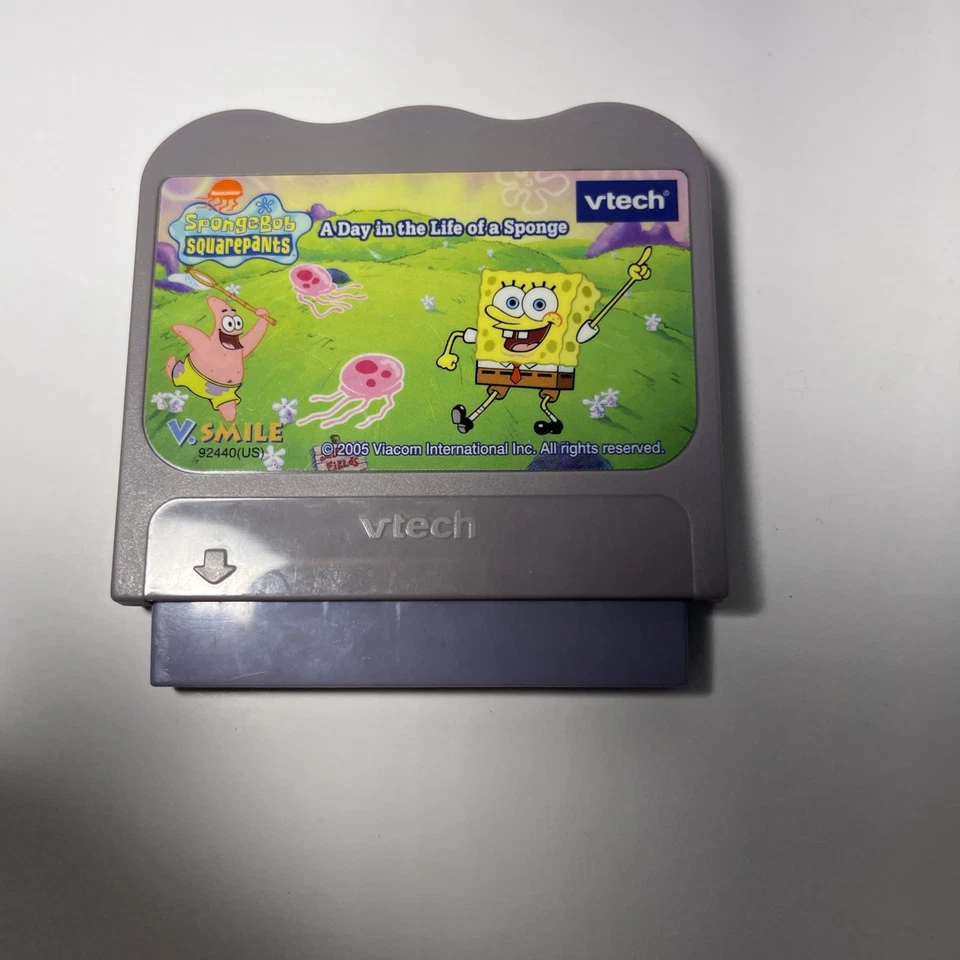 Vtech V.Smile Game - Spongebob - A Day in the Life of a Sponge cartridge only - Image 1 of 2