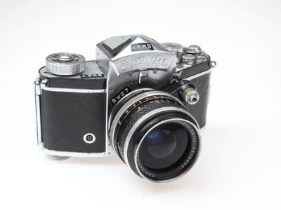 Exakta Varex IIa Kamera Camera Carl Zeiss Flektogon 35mm f2.8 Objektiv lens 9... - Bild 1 von 4