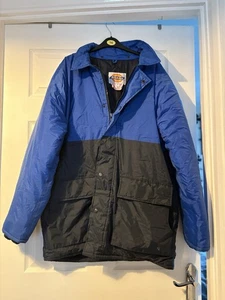 Dickies Two Tone Blue & Black Insulated Jacket/Coat Size M  - Picture 1 of 6
