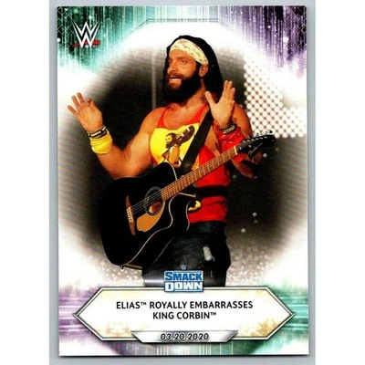 2021 Topps WWE Wrestling #39 Elias Royally Embarrasses King - Image 1 of 2