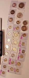 1945 to 1970s Mixed Silver Proof & MS Coin Lot $10.50 face (29) Coin Lot - Picture 1 of 1