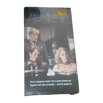 Moonlighting (VHS 1985) Cybill Shepherd, Bruce Willis, Allyce Beasley, ABC Video - Image 1 of 2