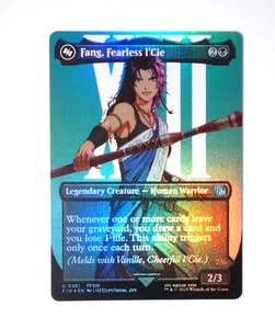 Fang, Fearless L'Cie Borderless Holo Foil Karte - Bild 1 von 2
